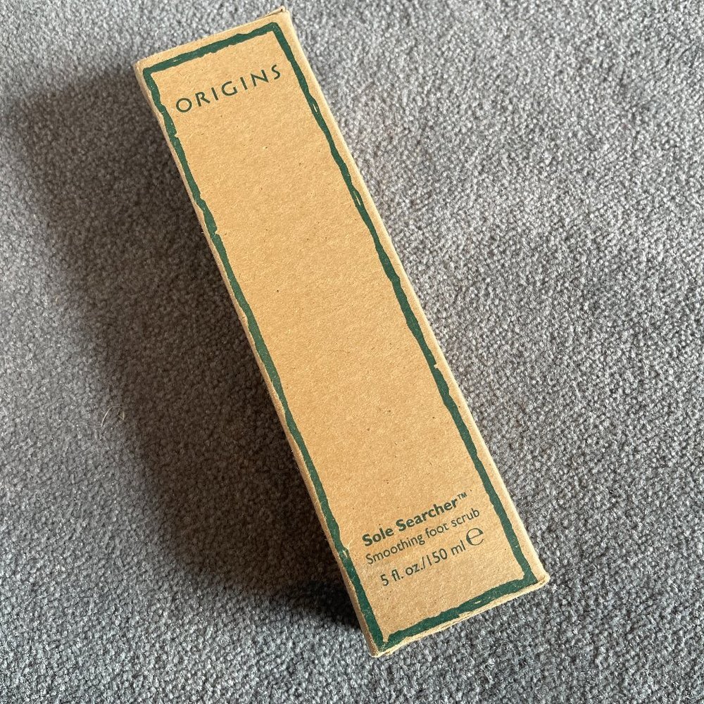 ORIGINS SOLE SEARCHER SMOOTHING FOOT SCRUB
